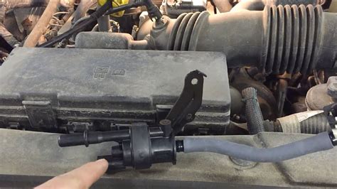 Get it replaced asap, its cheap, and takes 10mins to swap yourself. . 2013 ford f150 ecoboost purge valve location